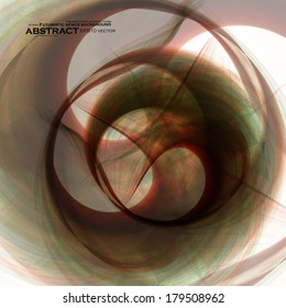 Abstract fractal background, futuristic vector illustration eps10