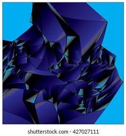 Abstract fractal background pattern illustration
