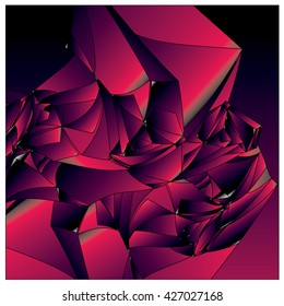 Abstract fractal background pattern illustration