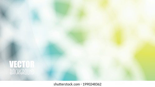 Abstract fractal blue background, vector.