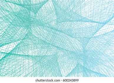 Abstract fractal element as crossing lines for background