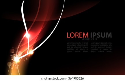 abstract fractal energy conceptual with blank space for text and images background