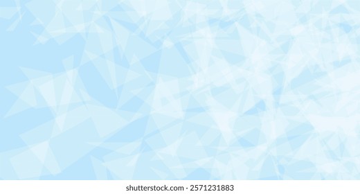 Abstract fractal pattern abstract blue fractal geometric triangle polygon shape background