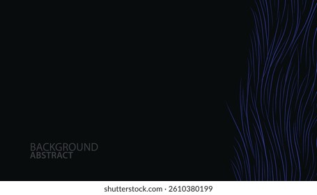 abstract frame background black color design