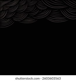 abstract frame background with lines curve 3d effect