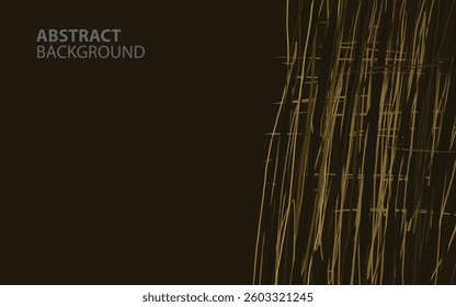abstract frame background natural concept design brown branch