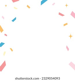 Abstract frame for celebration and party