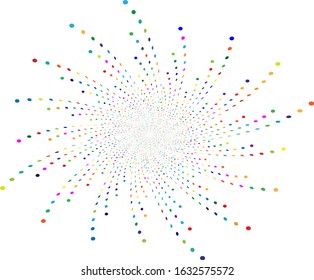 Abstract frame confetti texture for holiday, postcard, poster, website, carnivals, birthday and children's parties. Cover confetti mock-up. 