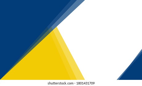 Abstract frame design from yellow and  blue color. Creative illustration for poster, web, landing, page, cover, ad, greeting, card, promotion.