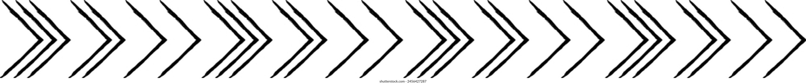 Abstract frame divider border horizontal line vector shape icon for decorative vintage doodle element for design in vector illustration