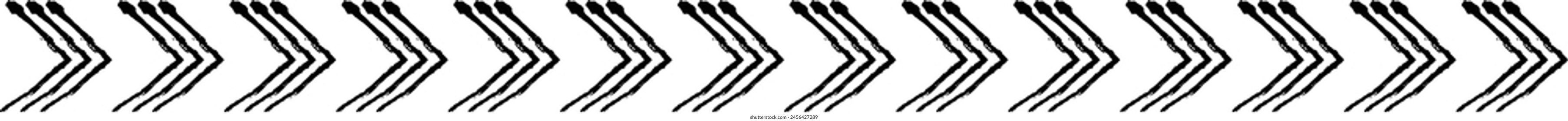 Abstract frame divider border horizontal line vector shape icon for decorative vintage doodle element for design in vector illustration