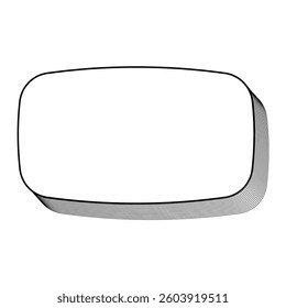 Abstract frame with dynamic lines modern design element