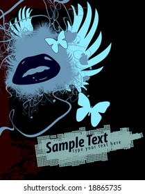 abstract frame illustration