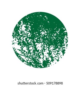 Abstract frame isolated on white background. Design element for flyers or banners. Monochrome green grass texture.