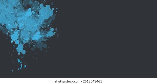 Abstract frame in light blue tone on a white background. Sporty design in grunge style. Illustration for sports, athletics, training, workout, etc.