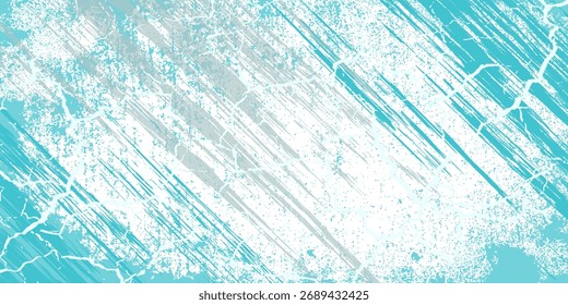 Marco Abstractas en tono azul claro sobre fondo blanco. Diseño deportivo en estilo grunge. Ilustración para deportes, atletismo, entrenamiento, entrenamiento, etc.