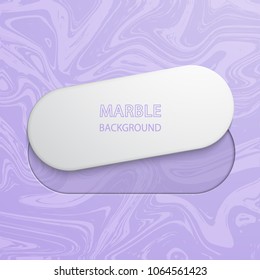 Abstract Frame on Marble Texture Background Vector Design, Vector liquid background illustration EPS 10
