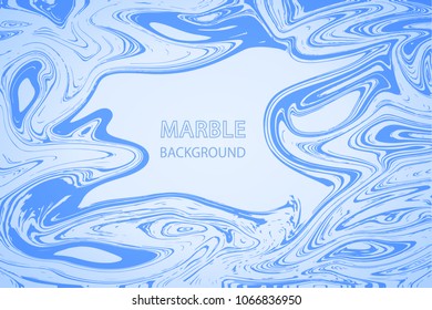 Abstract Frame on Marble Texture Background Vector Design, Vector liquid background illustration EPS 10