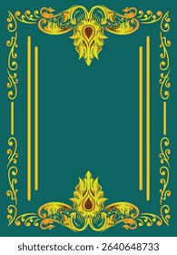 Abstract Frame Ornamental Frame Decorative Vector