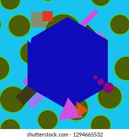 Abstract frame pattern - new trend background.