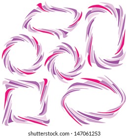 Abstract frame set