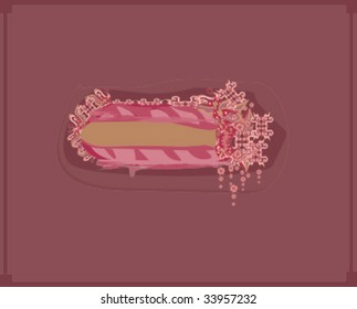 abstract frame with space for your text