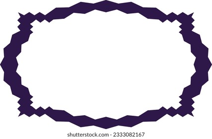 Abstract frame for tee design.