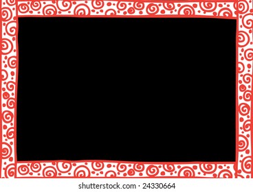 abstract frame for text