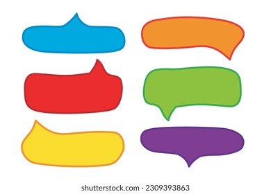 Resumen conjunto de texto de marco vector de diseño, plantilla de diseño de espacio de copia de texto de burbujas, cuadro de texto conjunto de plantillas de diseño de formato de archivos eps para texto de título, archivo de pasos de tercer vector inferior