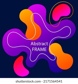 abstract frame texture 3d elegant wallpaper, vector illustration background