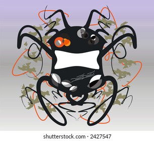 Abstract frame - vector