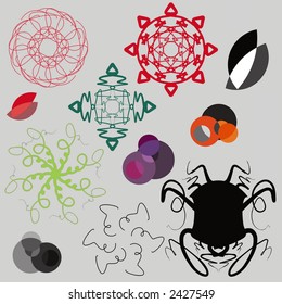 Abstract frame - vector