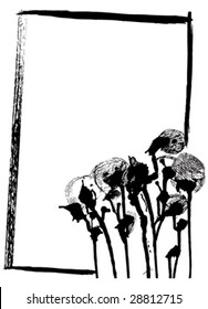 abstract frame vector