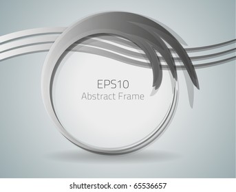 Abstract frame for your design. Fully vector, enjoy!