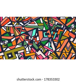 Abstract frame for your text made in vector
