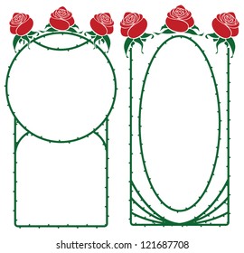 Abstract framework from the bound roses