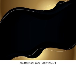 Abstract framing background for layout design template