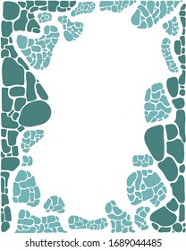 abstrakte freie Form, Flüssigkeit und Blasenform. Vektorillustration mit freier Hand