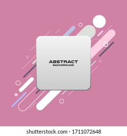 Abstract freeform shape geometric  background  , Vector and illustration, Template Design