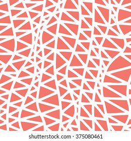 Abstract freehand lines pattern seamless vector background tile
