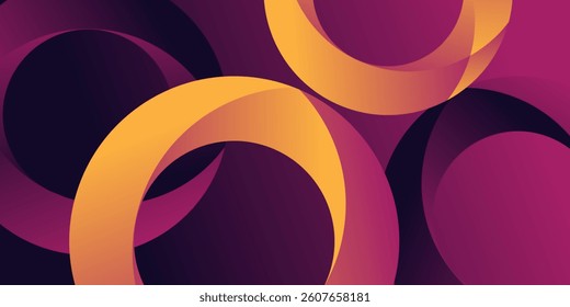 Abstract fresh background with colorful gradient geometric shapes texture decoration. Vector illustration for presentation design, annual report, tech banner, web header