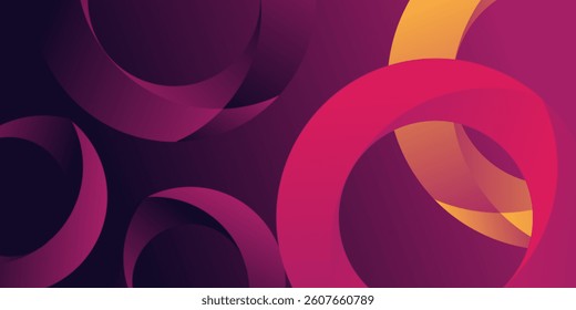 Abstract fresh background with colorful gradient geometric shapes texture decoration. Vector illustration for presentation design, annual report, tech banner, web header