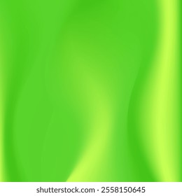 Abstract fresh green, blurred gradient with liquid texture, glowing smooth fluid nature color background with copy space. Aesthetic lime color green backdrop for presentation product display