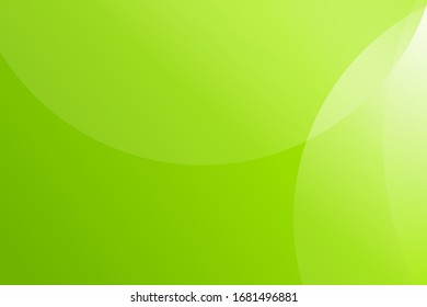 Abstract Fresh Green White Gradient Background Design Template Vector