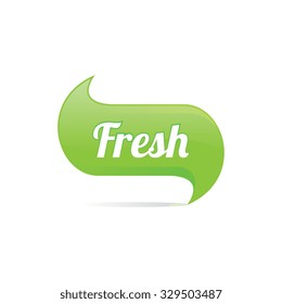 Abstract Fresh Label