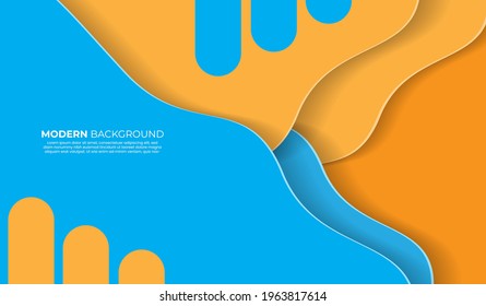 Resumen de fondo fresco y moderno. Plantillas de diseño abstracto para folletos, volantes, revistas, tarjetas de visita, marca, banners, cabeceras, portadas de libros, cuadernos