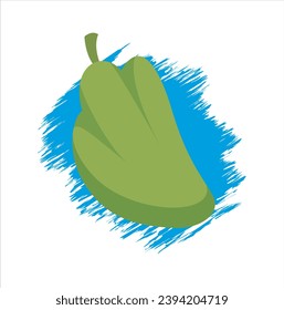 Abstract fresh vegetables vector illustration