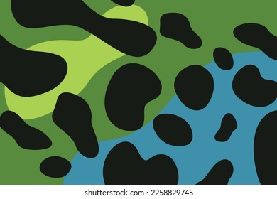 Abstract frog skin patten illustration for nature background