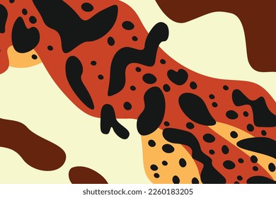 Abstract frog skin pattern background