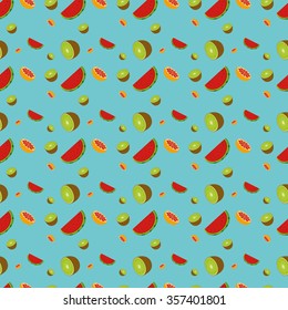 Abstract fruit background with some special objects